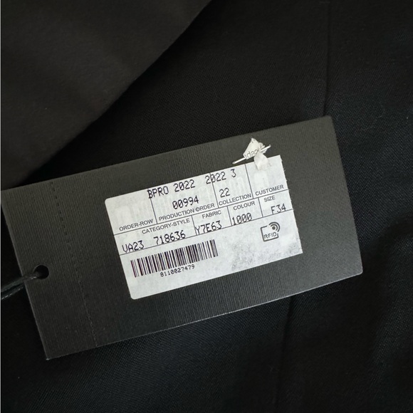 Saint Laurent Blazer with Silk Lapel Size: 34 - Picture 4 of 4